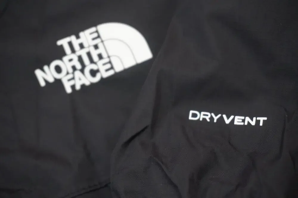 The North Face Jacket Mens 3XL Black DryVent Hooded Waterproof Full Zip Rain